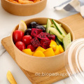 Food Grade Kraft Paper Bowl Salat Bowl